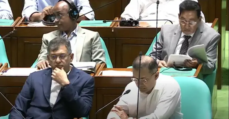 প্রধানমন্ত্রী তারেক রহমান ও সালাহউদ্দিন আহমেদ